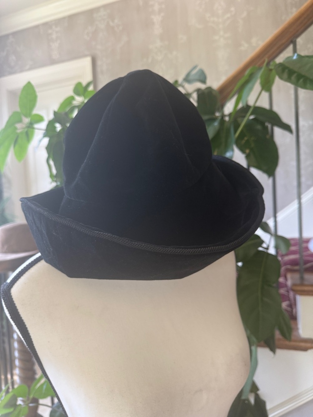 PATRICIA UNDERWOOD New York ladies felt black hat, excellent condition - Picture 7 of 8